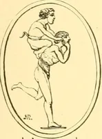 An illustration from Antique gems and rings (1872)