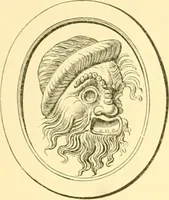 An illustration from Antique gems and rings (1872)