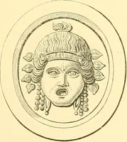 An illustration from Antique gems and rings (1872)