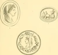 An illustration from Antique gems and rings (1872)