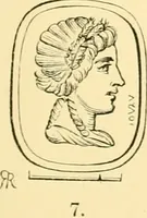 An illustration from Antique gems and rings (1872)