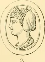 An illustration from Antique gems and rings (1872)