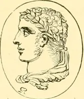An illustration from Antique gems and rings (1872)