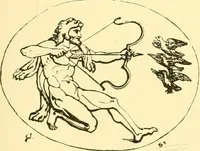 An illustration from Antique gems and rings (1872)