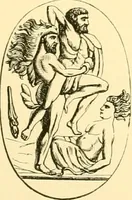 An illustration from Antique gems and rings (1872)