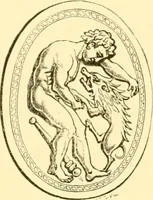 An illustration from Antique gems and rings (1872)