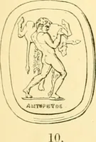 An illustration from Antique gems and rings (1872)