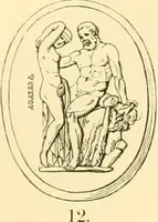 An illustration from Antique gems and rings (1872)