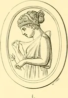 An illustration from Antique gems and rings (1872)