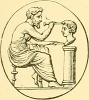 An illustration from Antique gems and rings (1872)