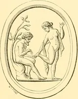 An illustration from Antique gems and rings (1872)