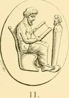 An illustration from Antique gems and rings (1872)