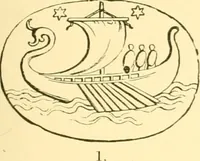 An illustration from Antique gems and rings (1872)