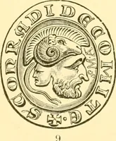 An illustration from Antique gems and rings (1872)