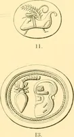 An illustration from Antique gems and rings (1872)