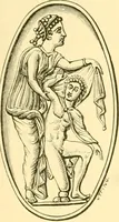 An illustration from Antique gems and rings (1872)