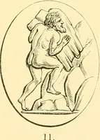 An illustration from Antique gems and rings (1872)