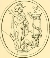 An illustration from Antique gems and rings (1872)