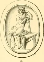 An illustration from Antique gems and rings (1872)