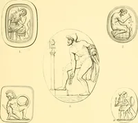 Picture 310 of 414 from Antique gems and rings (1872), leaf 196