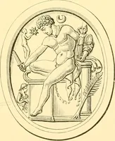An illustration from Antique gems and rings (1872)