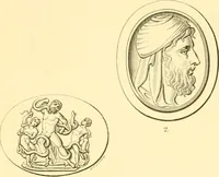 An illustration from Antique gems and rings (1872)