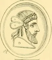 An illustration from Antique gems and rings (1872)