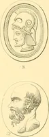 An illustration from Antique gems and rings (1872)