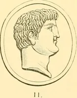 An illustration from Antique gems and rings (1872)