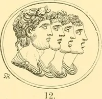 An illustration from Antique gems and rings (1872)