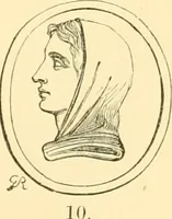 An illustration from Antique gems and rings (1872)