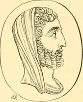 An illustration from Antique gems and rings (1872)