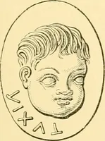 An illustration from Antique gems and rings (1872)