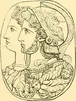 An illustration from Antique gems and rings (1872)