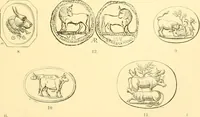 An illustration from Antique gems and rings (1872)