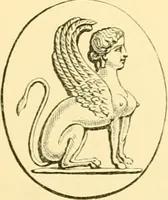 An illustration from Antique gems and rings (1872)