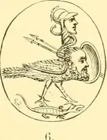 An illustration from Antique gems and rings (1872)