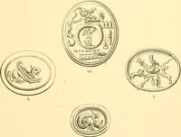 An illustration from Antique gems and rings (1872)