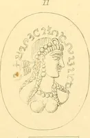 An illustration from Antique gems and rings (1872)