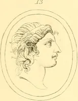 An illustration from Antique gems and rings (1872)