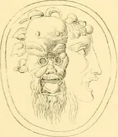 An illustration from Antique gems and rings (1872)