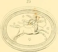 An illustration from Antique gems and rings (1872)