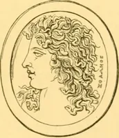 An illustration from Antique gems and rings (1872)
