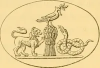 An illustration from Antique gems and rings (1872)