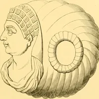 An illustration from Antique gems and rings (1872)