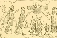 An illustration from Antique gems and rings (1872)