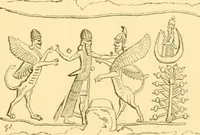 An illustration from Antique gems and rings (1872)
