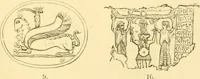An illustration from Antique gems and rings (1872)