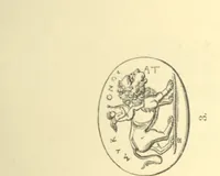 An illustration from Antique gems and rings (1872)