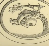 An illustration from Antique gems and rings (1872)